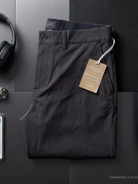 NWT J. Crew Jetsetter Commuter Performance Tech Dark Gray Pant Slim Fit 30x30